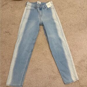 Abercrombie Kids Light Blue Straight Leg Jeans